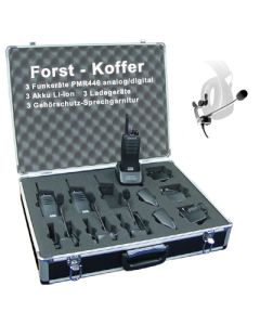 3er Forst - Einsatzkoffer mit PMR446 (TK-3701D)