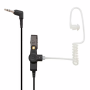 Ohrhörer mit transparentem Schallschlauch (extra laut), 3.5mm Klinkenstecker (nur RX) TIA4950(UL)