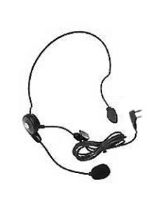 Einseitige Hör-/Sprechgarnitur Nackenbügel mit Lippenmikrofon und Inline-PTT